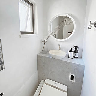 使うたび気分が上がるような空間に。タンクレス風トイレのリメイク実例