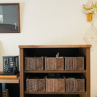 散らかったお部屋にサヨナラ♪リビング収納に活躍するダイソーのアイテム