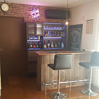おうちでちょっと一杯が叶う♡憧れのBARカウンターのある空間