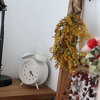 時刻確認するたびにっこり♡見た目もハイセンスなニトリの掛け時計・置時計