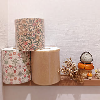 リメイクシートでトイレに取り入れる！ウィリアム・モリスのテキスタイル