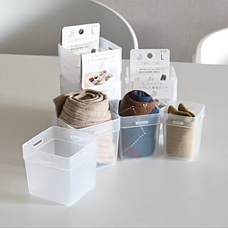 衣類収納からこまごました雑貨まで！100均のくつした整理カップがすごい