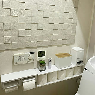 すっきり整えて使いやすさもアップ!トイレの収納アイデア