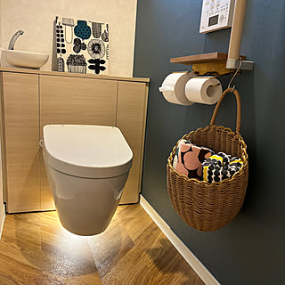 限られたスペースを活かしてすっきり！トイレの整理収納アイデア