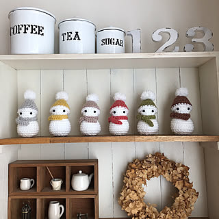 ほっこりあたたかいインテリアに憧れて♡冬のハンドメイド作品集