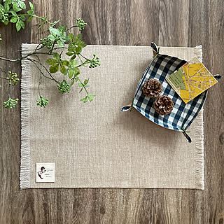 「裁縫が苦手でも大丈夫！フェイクレザー×ファブリック小物トレー」 by kameさん