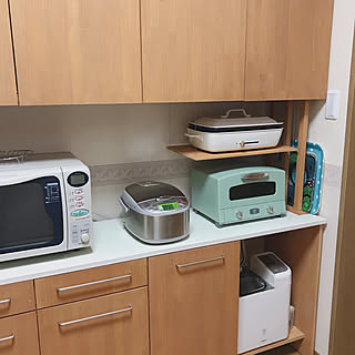 もっと使いやすく整然と!炊飯器や電子レンジの賢い置き方