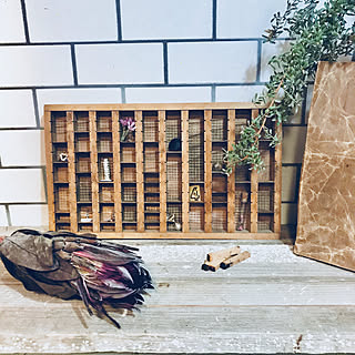 偶然の出会いで広がるお部屋作り。深い味わいを感じる蚤の市インテリア