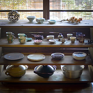 和の雰囲気を大切にしたい。古民家テイストのダイニング&キッチン