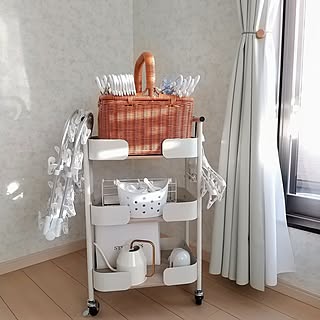 洗濯ネットやハンガーも♪整理上手になる洗濯アイテムの収納アイデア