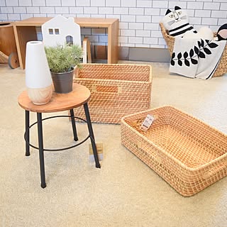 どっちにする?ニトリと無印良品のかごを比較!
