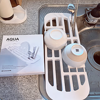 キッチンの限られた空間を有効に☆注目したい省スペースな水切りアイテム