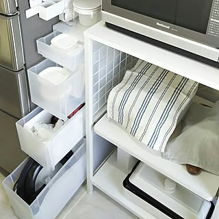 お部屋に合わせて自由に使える!無印良品のポリプロピレンストッカー