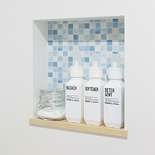 洗濯洗剤をどこに置く？見た目も使いやすさもこだわった収納アイディア