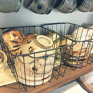 使い勝手バツグン♪ワイヤーアイテムを使った収納アイデア