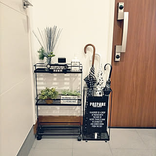 どこでどう使うかは、あなたしだい♪ニトリの傘立ての使い方実例集