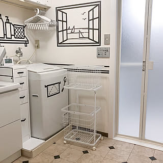 【RoomClipが選んだ厳選3選】「ランドリーバスケット」がテーマの素敵な投稿実例