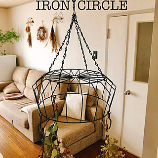 「ドライフラワーづくりがもっと様になる、アイアンハンガーレシピ」 by miyuさん