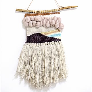 ハンドメイドのweaving(ウィービング)で部屋に彩りを