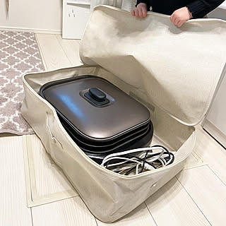 収納力とナチュラルな見た目が絶妙！無印良品のソフトボックス活用術