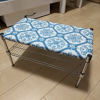 高さやサイズも自由に選べる☆ダイソーのジョイントラックが家中で大活躍