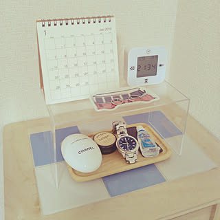 よく使うからこそ定位置作りを♪リップクリームやハンドクリームの置き場所