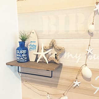 セリアアイテムが役立つ！海を感じるさわやかバス・トイレ