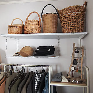 コーデも収納もばっちり決まる☆クローゼット関連のDIYアイディア集