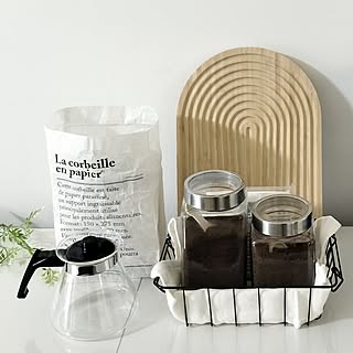 【使い方のコツ】コーヒー好きさん必見♪ペーパーバッグで叶えるすっきり収納 by sakuraさん