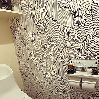 毎日必ず使う空間だからこそ！アクセントになるトイレの壁紙