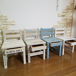 作って楽しい、座ってうれしい♡キッズチェアのリメイク＆DIY