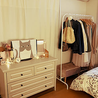 洋服の収納から洗濯物まで！IKEAのハンガーラックを活用した実例10選