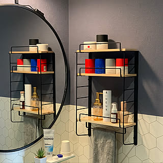 見た目も使い勝手もばっちりな壁面に。ウォールシェルフDIYの実例6選