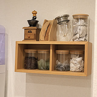 食品保存から小物収納、ディスプレイにも大活躍♪デザイン豊富なダイソーのキャニスター活用アイデア