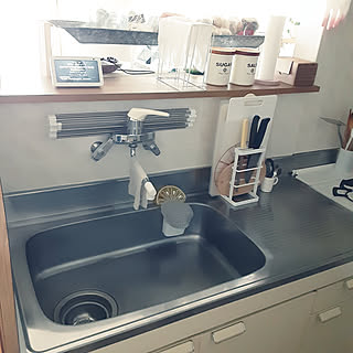 【RoomClipショッピングで買える！】スッキリ片付く♡山崎実業「tower カッティングボード&ナイフスタンド」活用実例4選