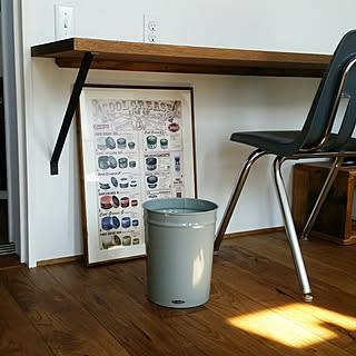 【RoomClipショッピングで買える！】レトロな見た目が◎ぶんぶく「テーパーバケット ゴミ箱」の活用実例4選