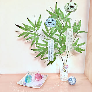 自分らしく楽しみたい♡個性が光る七夕のインテリア実例10選