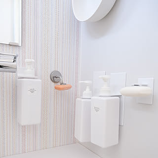 生活感のあるすっきりした水回りを作るならこれ！無印良品のPET詰替えボトル