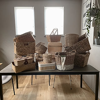 「大好きなカゴも活かして楽しむ、何かを諦めなくていい収納」 by odecoさん