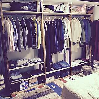 手作り棚が大活躍!オリジナルの収納棚はDIYで実現する