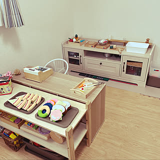 「家族の『らしさ』に向き合いながら、今の最良を探る優しい収納」 by monmさん