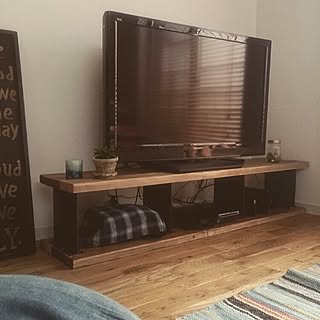 自分好みにしたいなら挑戦♪テレビボードDIY