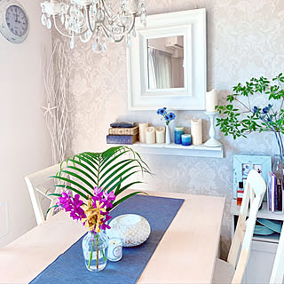 場所別にチェックする☆花とインテリアのコーディネート見本帳