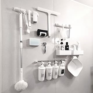 ボトルもおもちゃもこれですっきり♪気持ちの良いお風呂を保つ収納アイデア