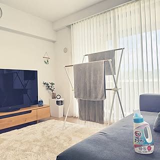 お気に入りのアイテムを使って工夫してます♪バスタオルの干し方10選
