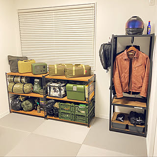 自宅でもスマートに☆キャンプ用品の収納実例集10選