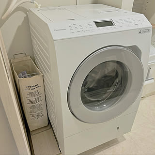 【すきま活用アイデア】洗濯機横19cmのすきまが収納に!掃除しやすいお手軽DIY術 by rilakkumamaさん