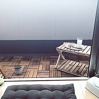 風を感じてひといき。ベランダで過ごす夏のひととき