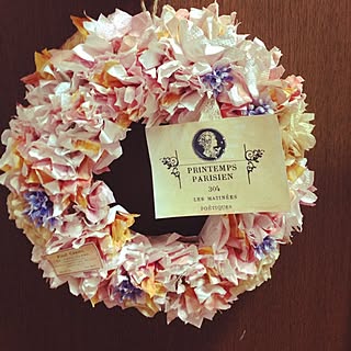 100均のペーパーナプキンがお花に♪ぺパナプフラワー