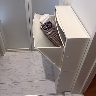 スリムな形状を活かして場所を選ばず整える。IKEA「TRONES」の靴以外の収納アイデア6選